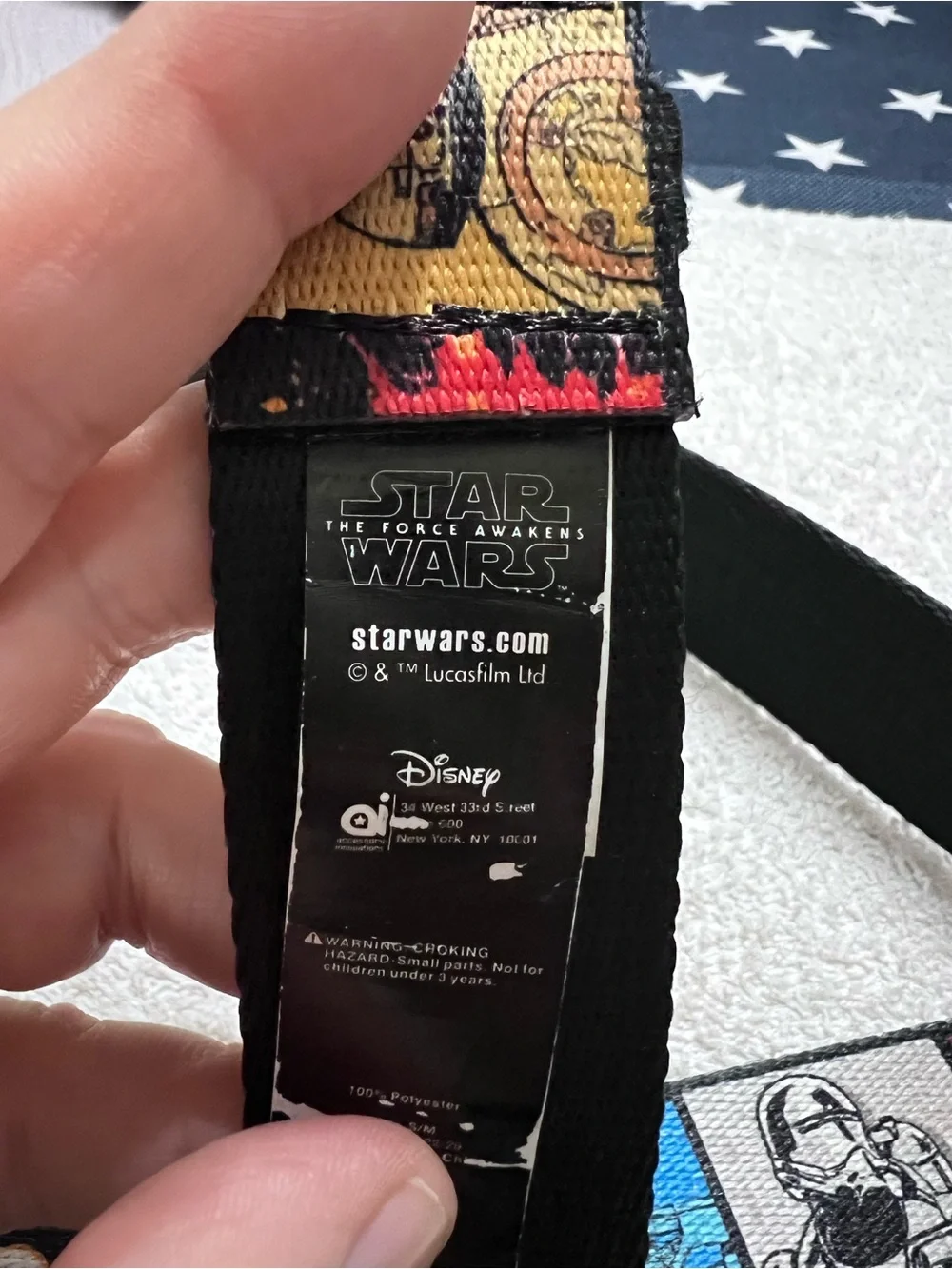 NWT Star Wars The Force Awakens Kids Belt S/M 22-26 The Children’s Place Disney